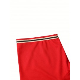 Men's #3800 V-Neck Embroidered Baseball Jersey - Breathable Polyester, Button Closure, Loose Fit for Sports & Casual Wear