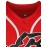 Men'S Red Baseball Jersey, Size S-3XL,
