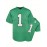 Stitched 1 Green Football Jersey With Loose Embroidery, Fashionable, Casual, And Street Breathable Football Jersey
