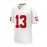 Men'S Polyester V-neck Football Jersey #13 Embroidered Alphabet Sportswear - Four Season Breathable Training Top for Casual, Running, Sports, Party - Slight Stretch, Knit Fabric Jersey with Loose Fit for Adults and Teens